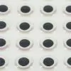 Funky Shimmer Eyes White - Funky Fly Tying -Eyes & Dumbbells Sales Store Shimmer Eyes White