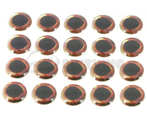 Funky Snapper Ultra Realistic 3D Eyes - Funky Fly Tying 3 Funky Snapper Ultra Realistic 3D Eyes - Funky Fly Tying