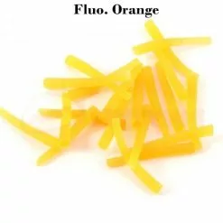 Funky Squirmy Tails - Funky Fly Tying 24 Funky Squirmy Tails - Funky Fly Tying -Eyes & Dumbbells Sales Store Squirmy Tails Fluo Orange