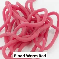 Funky Squirmy Worms - Funky Fly Tying 42 Funky Squirmy Worms - Funky Fly Tying -Eyes & Dumbbells Sales Store Squirmy Worms Blood worm red
