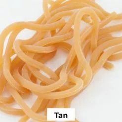 Funky Squirmy Worms - Funky Fly Tying 39 Funky Squirmy Worms - Funky Fly Tying -Eyes & Dumbbells Sales Store Squirmy Worms Tan 1