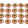 Funky Sunburst Ultra Realistic 3D Eyes - Funky Fly Tying 2 Funky Sunburst Ultra Realistic 3D Eyes - Funky Fly Tying -Eyes & Dumbbells Sales Store Sunburst Ultra Realistic 3D Eyes