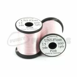 Uni Products UNI Floss - Funky Fly Tying -Eyes & Dumbbells Sales Store UNI Floss Rayon 15yrds Pink