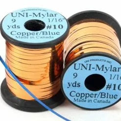 Uni Products UNI Mylar 2-Tone Tinsel - Funky Fly Tying -Eyes & Dumbbells Sales Store UNI Mylar 2 Tone Tinsel 2
