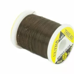 UTC 140 Ultra Thread 100 Yards - Funky Fly Tying -Eyes & Dumbbells Sales Store UTC 140 6 0 Ultra Thread 100 Yards Brown Olive