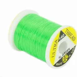 UTC 140 Ultra Thread 100 Yards - Funky Fly Tying -Eyes & Dumbbells Sales Store UTC 140 6 0 Ultra Thread 100 Yards Fl Green 1