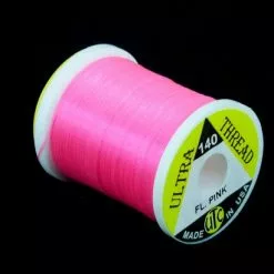 UTC 140 Ultra Thread 100 Yards - Funky Fly Tying -Eyes & Dumbbells Sales Store UTC 140 6 0 Ultra Thread 100 Yards Fl Pink 1