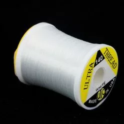 UTC 140 Ultra Thread 100 Yards - Funky Fly Tying -Eyes & Dumbbells Sales Store UTC 140 6 0 Ultra Thread 100 Yards White 1