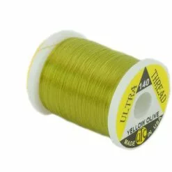 UTC 140 Ultra Thread 100 Yards - Funky Fly Tying -Eyes & Dumbbells Sales Store UTC 140 6 0 Ultra Thread 100 Yards Yellow Olive