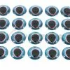 Funky Ultra 3D Blue/Pink Eyes - Funky Fly Tying -Eyes & Dumbbells Sales Store Ultra 3D Blue Pink Eyes