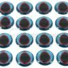 Funky Ultra 3D Blue/Red Eyes - Funky Fly Tying -Eyes & Dumbbells Sales Store Ultra 3D Blue Red Eyes