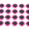 Funky Ultra 3D Hot Pink Eyes - Funky Fly Tying -Eyes & Dumbbells Sales Store Ultra 3D Hot Pink Eyes