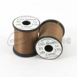 Uni Products Uni Stretch Floss - Funky Fly Tying -Eyes & Dumbbells Sales Store Uni Stretch Floss Camel 1