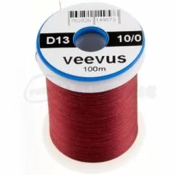 Veevus 10/0 Thread - Funky Fly Tying -Eyes & Dumbbells Sales Store Veevus 10 0 Thread Claret 1