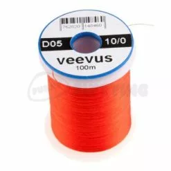 Veevus 10/0 Thread - Funky Fly Tying -Eyes & Dumbbells Sales Store Veevus 10 0 Thread Hot Orange