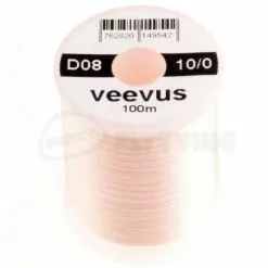 Veevus 10/0 Thread - Funky Fly Tying -Eyes & Dumbbells Sales Store Veevus 10 0 Thread Pale Pink 1