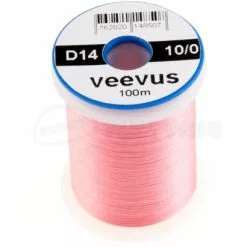 Veevus 10/0 Thread - Funky Fly Tying -Eyes & Dumbbells Sales Store Veevus 10 0 Thread Pink 1