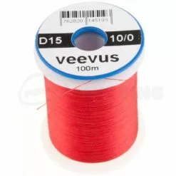Veevus 10/0 Thread - Funky Fly Tying -Eyes & Dumbbells Sales Store Veevus 10 0 Thread Red 1