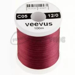 Veevus 12/0 Thread - Funky Fly Tying -Eyes & Dumbbells Sales Store Veevus 12 0 Thread Claret
