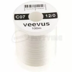 Veevus 12/0 Thread - Funky Fly Tying -Eyes & Dumbbells Sales Store Veevus 12 0 Thread Light Grey