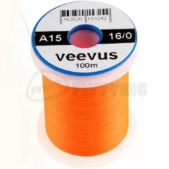 Veevus 16/0 Thread - Funky Fly Tying -Eyes & Dumbbells Sales Store Veevus 16 0 Thread Fluo Orange