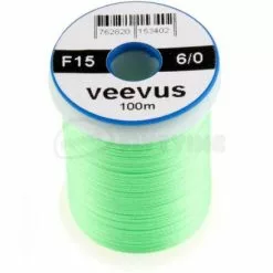 Veevus 6/0 Thread - Funky Fly Tying -Eyes & Dumbbells Sales Store Veevus 6 0 Thread Fluo Green 1