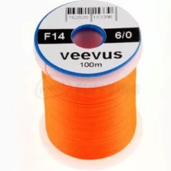 Veevus 6/0 Thread - Funky Fly Tying -Eyes & Dumbbells Sales Store Veevus 6 0 Thread Fluo Orange 1
