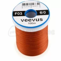 Veevus 6/0 Thread - Funky Fly Tying -Eyes & Dumbbells Sales Store Veevus 6 0 Thread Rusty Brown
