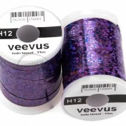 Veevus Holographic Tinsel - Funky Fly Tying -Eyes & Dumbbells Sales Store Veevus Holographic Tinsel 12 1
