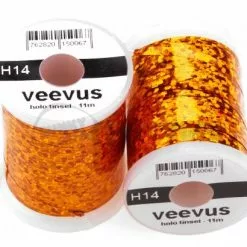 Veevus Holographic Tinsel - Funky Fly Tying -Eyes & Dumbbells Sales Store Veevus Holographic Tinsel 14 1