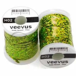 Veevus Holographic Tinsel - Funky Fly Tying -Eyes & Dumbbells Sales Store Veevus Holographic Tinsel 2