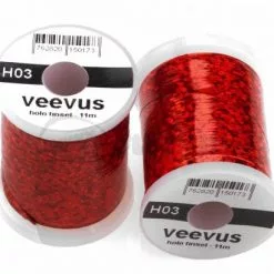 Veevus Holographic Tinsel - Funky Fly Tying -Eyes & Dumbbells Sales Store Veevus Holographic Tinsel 3