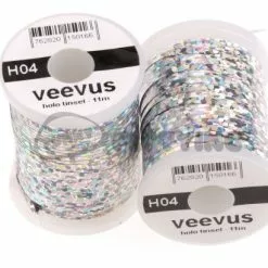 Veevus Holographic Tinsel - Funky Fly Tying -Eyes & Dumbbells Sales Store Veevus Holographic Tinsel 4