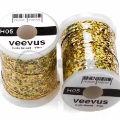 Veevus Holographic Tinsel - Funky Fly Tying -Eyes & Dumbbells Sales Store Veevus Holographic Tinsel 5 1