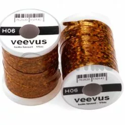 Veevus Holographic Tinsel - Funky Fly Tying -Eyes & Dumbbells Sales Store Veevus Holographic Tinsel 6 1