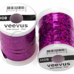 Veevus Holographic Tinsel - Funky Fly Tying -Eyes & Dumbbells Sales Store Veevus Holographic Tinsel 8