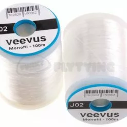 Veevus Monofil Thread - Funky Fly Tying 9 Veevus Monofil Thread - Funky Fly Tying -Eyes & Dumbbells Sales Store Veevus Monofil Thread White 1