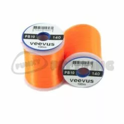 Veevus Power Thread 140. - Funky Fly Tying -Eyes & Dumbbells Sales Store Veevus Power Thread 140 Fl Orange