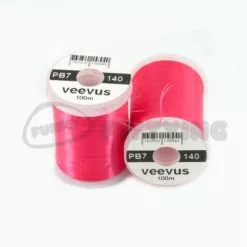 Veevus Power Thread 140. - Funky Fly Tying -Eyes & Dumbbells Sales Store Veevus Power Thread 140 Fl Pink 1