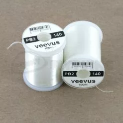 Veevus Power Thread 140. - Funky Fly Tying -Eyes & Dumbbells Sales Store Veevus Power Thread 140 White