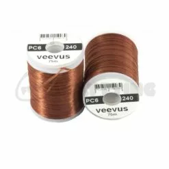 Veevus Power Thread 240 - Funky Fly Tying 27 Veevus Power Thread 240 - Funky Fly Tying -Eyes & Dumbbells Sales Store Veevus Power Thread 240 Brown 1