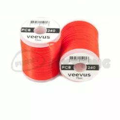 Veevus Power Thread 240 - Funky Fly Tying 44 Veevus Power Thread 240 - Funky Fly Tying -Eyes & Dumbbells Sales Store Veevus Power Thread 240 Fl Fire Orange