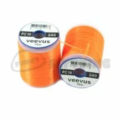 Veevus Power Thread 240 - Funky Fly Tying 41 Veevus Power Thread 240 - Funky Fly Tying -Eyes & Dumbbells Sales Store Veevus Power Thread 240 Fl Orange 1