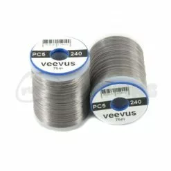 Veevus Power Thread 240 - Funky Fly Tying 37 Veevus Power Thread 240 - Funky Fly Tying -Eyes & Dumbbells Sales Store Veevus Power Thread 240 Grey 1