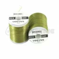 Veevus Power Thread 240 - Funky Fly Tying 34 Veevus Power Thread 240 - Funky Fly Tying -Eyes & Dumbbells Sales Store Veevus Power Thread 240 Olive