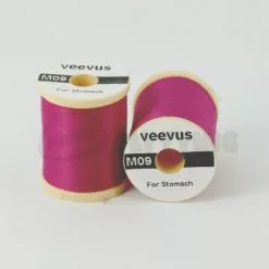 Veevus Stomach (Body) Thread Medium - Funky Fly Tying -Eyes & Dumbbells Sales Store Veevus Stomach Body Thread Medium Fuschia 1