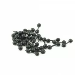 Wapsi Black Mono Eyes - Funky Fly Tying -Eyes & Dumbbells Sales Store Wapsi Black Mono Eyes 1