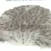 Whiting Brahma Hen Saddle - Funky Fly Tying 2 Whiting Brahma Hen Saddle - Funky Fly Tying -Eyes & Dumbbells Sales Store Whiting Brahma Hen Saddle Capes Mottled Natural Grey