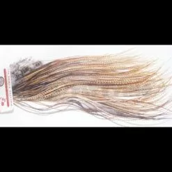 Whiting Bronze Grade Midge 1/2 Saddle - Funky Fly Tying -Eyes & Dumbbells Sales Store Whiting Bronze Grade MIDGE 1 2 Saddle Cape 1 1