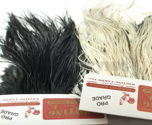 Whiting Pro Grade Midge Whole Saddle - Funky Fly Tying 3 Whiting Pro Grade Midge Whole Saddle - Funky Fly Tying